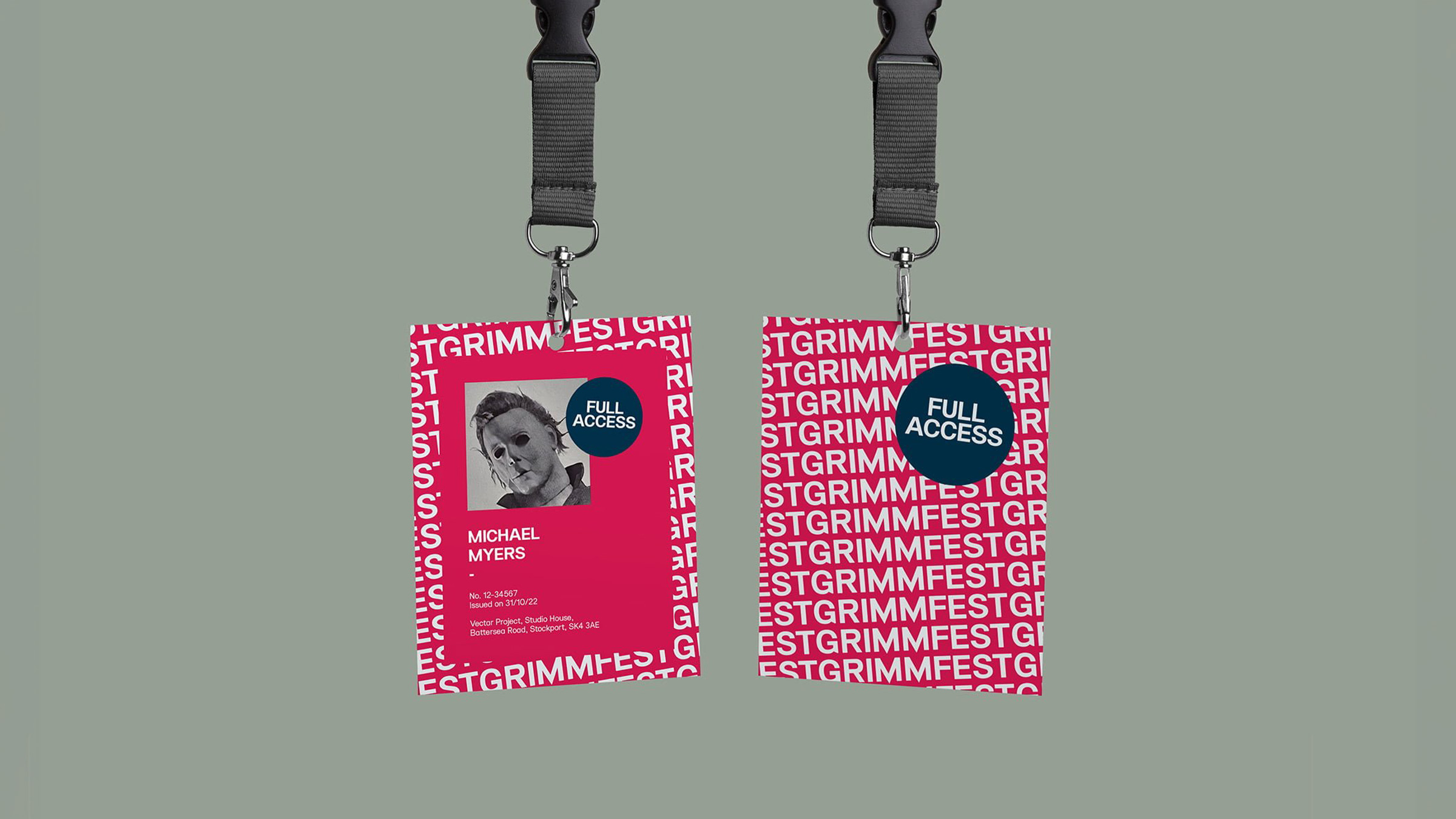 Grimmfest brand identity