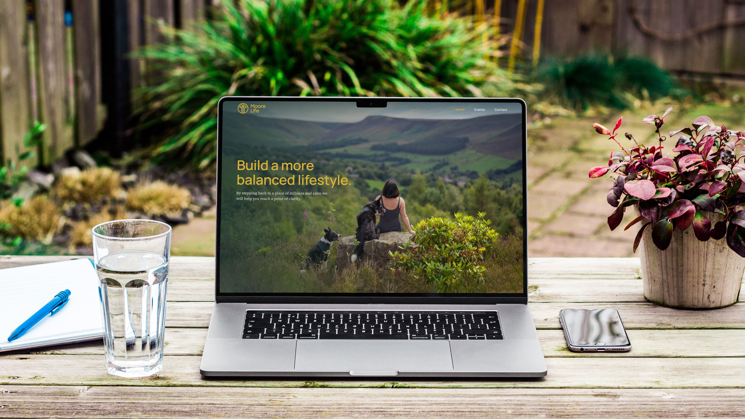 Moorelife Retreats website