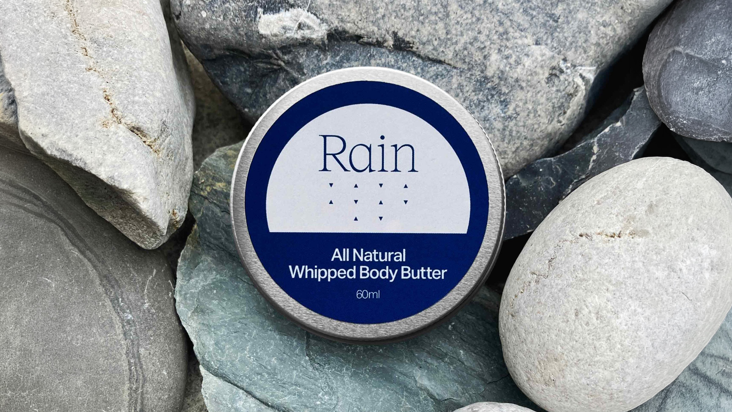 Rain Cosmetics England packaging