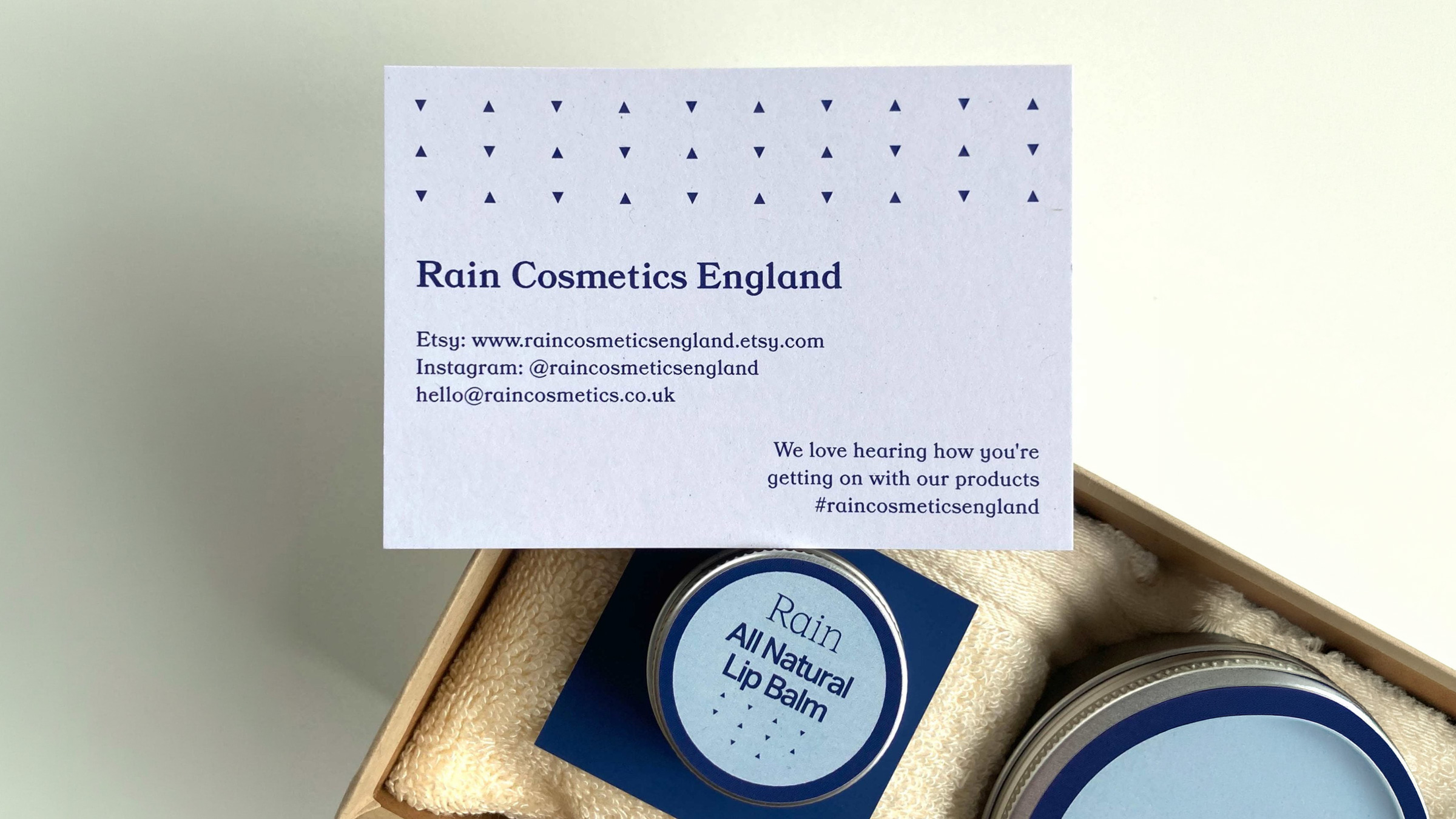 Rain Cosmetics England product detail